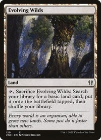 Evolving Wilds [Zendikar Rising Commander] | Cards and Coasters CA