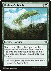 Kodama's Reach [Zendikar Rising Commander] | Cards and Coasters CA