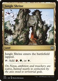 Jungle Shrine [Zendikar Rising Commander] | Cards and Coasters CA
