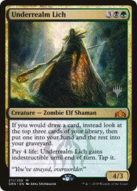 Underrealm Lich [Promo Pack: Zendikar Rising] | Cards and Coasters CA