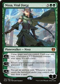 Nissa, Vital Force [Promo Pack: Zendikar Rising] | Cards and Coasters CA