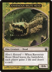 Ravenous Brute Head [Hero's Path Promos] | Cards and Coasters CA