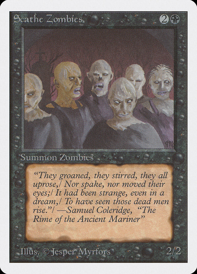 Scathe Zombies [Unlimited Edition] | Cards and Coasters CA