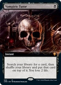 Vampiric Tutor (Extended Art) [Commander Legends] | Cards and Coasters CA