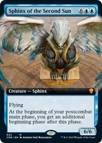 Sphinx of the Second Sun (Extended Art) [Commander Legends] | Cards and Coasters CA