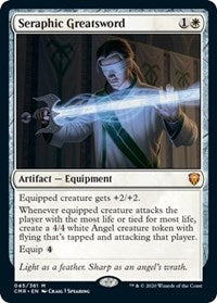 Seraphic Greatsword [Commander Legends] | Cards and Coasters CA