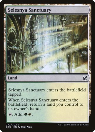 Selesnya Sanctuary [Commander 2019] | Cards and Coasters CA