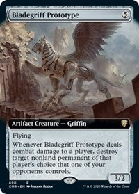 Bladegriff Prototype (Extended Art) [Commander Legends] | Cards and Coasters CA