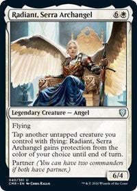 Radiant, Serra Archangel [Commander Legends] | Cards and Coasters CA