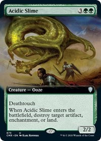 Acidic Slime (Extended Art) [Commander Legends] | Cards and Coasters CA