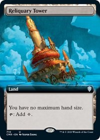 Reliquary Tower (Extended Art) [Commander Legends] | Cards and Coasters CA