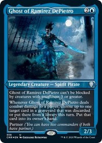 Ghost of Ramirez DePietro (Foil Etched) [Commander Legends] | Cards and Coasters CA