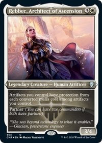 Rebbec, Architect of Ascension (Foil Etched) [Commander Legends] | Cards and Coasters CA