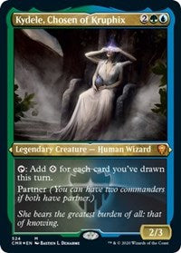 Kydele, Chosen of Kruphix (Foil Etched) [Commander Legends] | Cards and Coasters CA