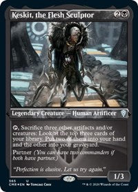 Keskit, the Flesh Sculptor (Foil Etched) [Commander Legends] | Cards and Coasters CA