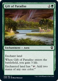 Gift of Paradise [Commander Legends] | Cards and Coasters CA