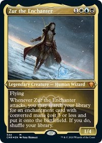 Zur the Enchanter (Foil Etched) [Commander Legends] | Cards and Coasters CA