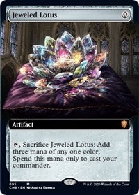 Jeweled Lotus (Extended Art) [Commander Legends] | Cards and Coasters CA