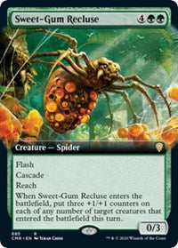 Sweet-Gum Recluse (Extended Art) [Commander Legends] | Cards and Coasters CA