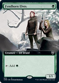 Fyndhorn Elves (Extended Art) [Commander Legends] | Cards and Coasters CA