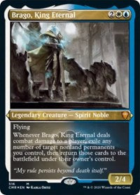 Brago, King Eternal (Foil Etched) [Commander Legends] | Cards and Coasters CA