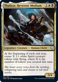 Thalisse, Reverent Medium [Commander Legends] | Cards and Coasters CA