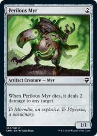 Perilous Myr [Commander Legends] | Cards and Coasters CA