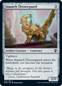 Staunch Throneguard [Commander Legends] | Cards and Coasters CA