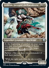 Ardenn, Intrepid Archaeologist (Foil Etched) [Commander Legends] | Cards and Coasters CA