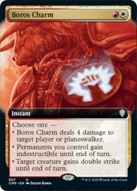 Boros Charm (Extended Art) [Commander Legends] | Cards and Coasters CA