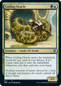 Coiling Oracle [Commander Legends] | Cards and Coasters CA