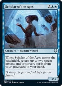 Scholar of the Ages [Commander Legends] | Cards and Coasters CA