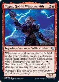 Toggo, Goblin Weaponsmith [Commander Legends] | Cards and Coasters CA