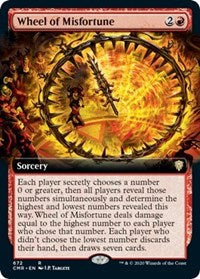 Wheel of Misfortune (Extended Art) [Commander Legends] | Cards and Coasters CA