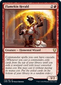 Flamekin Herald [Commander Legends] | Cards and Coasters CA