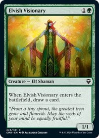 Elvish Visionary [Commander Legends] | Cards and Coasters CA