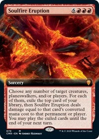 Soulfire Eruption (Extended Art) [Commander Legends] | Cards and Coasters CA