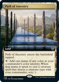 Path of Ancestry (Extended Art) [Commander Legends] | Cards and Coasters CA