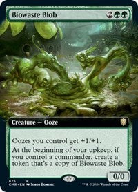 Biowaste Blob (Extended Art) [Commander Legends] | Cards and Coasters CA