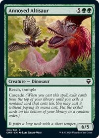 Annoyed Altisaur [Commander Legends] | Cards and Coasters CA