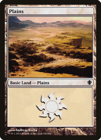 Plains (340) [Commander 2013] | Cards and Coasters CA