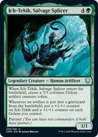 Ich-Tekik, Salvage Splicer [Commander Legends] | Cards and Coasters CA