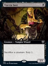 Viscera Seer (Extended Art) [Commander Legends] | Cards and Coasters CA