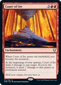 Court of Ire [Commander Legends] | Cards and Coasters CA