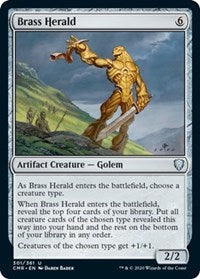 Brass Herald [Commander Legends] | Cards and Coasters CA