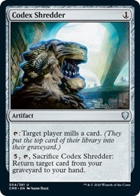 Codex Shredder [Commander Legends] | Cards and Coasters CA