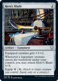 Hero's Blade [Commander Legends] | Cards and Coasters CA
