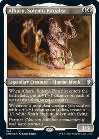 Alharu, Solemn Ritualist (Foil Etched) [Commander Legends] | Cards and Coasters CA