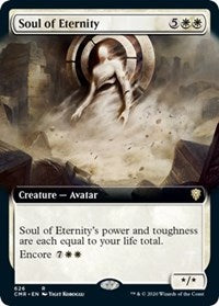 Soul of Eternity (Extended Art) [Commander Legends] | Cards and Coasters CA