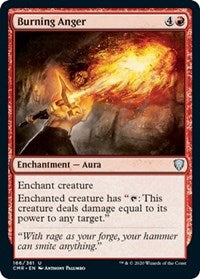 Burning Anger [Commander Legends] | Cards and Coasters CA